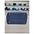 Salvatore Ferragamo Borsa Tote Marta in Grano Blu Salvatore Gancci - vista 6