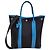 Garden Hermès Bolsa de ombro em lona com estampa de jardim Azul