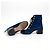 Botines de ante Chanel Azul - vista 4