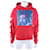 Off White Hoodie Rosso  - vista 1