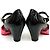 Scarpe in vernice bicolore Chanel Nero - vista 3