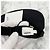 Cappello Visor Logo TYRY di Isabel Marant Étoile BKEC Bianco - vista 5