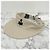 Visor Cap Logo TYRY Ecru Schwarz von Isabel Marant Étoile Weiß - Ansicht 12