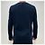 Thom Browne Diagonal Arm Band Side Slit Long Sleeve Tee Navy Blue - view 15