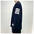 Thom Browne Diagonal Arm Band Side Slit Long Sleeve Tee Navy Blue - view 3