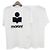 Isabel Marant Leinen-Logo-T-Shirt ZEWEL weiß - Ansicht 12