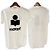 Isabel Marant T-shirt bianca con logo nero Etolie KOLDI in lino Bianco