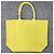 Isabel Marant Borsa shopper ricamata con logo YENKY Giallo sole - vista 3