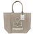 Isabel Marant Borsa shopper con logo ricamato YENKY Beige Marrone - vista 11