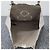 Isabel Marant Borsa shopper con logo ricamato YENKY Beige Marrone - vista 7