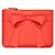 Comme Des Garcons Borsa in Pelle con Grande Fiocco Rosso - vista 4