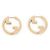 Gucci Pendientes de aro Blondi - vista 5