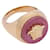 Versace Medusa Big Ring Rosa  - vista 4