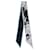 Alexander Mcqueen Sciarpa con stampa floreale Blu - vista 3