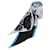 Alexander Mcqueen Sciarpa con stampa floreale Blu - vista 4