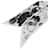 Alexander Mcqueen Sciarpa con stampa floreale Blu - vista 7