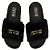 Versace Ciabatte in pelliccia con logo Nero - vista 8