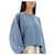 Isabel Marant Cropped Sweatshirt SBEC Blau  - Ansicht 7
