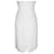 Chanel Falda de tweed blanco CC