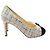 Chanel Décolleté con punta chiusa in tweed Bianco - vista 5