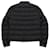 Moncler Biker Down Padding Jacket with Logo Patch Black  - view 4