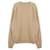 Comme Des Garcons Weißer V-Ausschnitt Strickpullover mit Herz Braun  - Ansicht 4