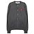 Comme Des Garcons Cardigan mit Doppelherz-Patch Braun - Ansicht 3