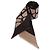 Valentino Foulard in seta Twilly Econograph Marrone - vista 4