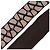 Valentino Foulard in seta Twilly Econograph Marrone - vista 7