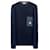 Strickpullover mit Tasche und Moncler-Logo Blau  - Ansicht 6
