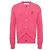 Comme Des Garcons Maglione a girocollo doppio bordeaux con emblema AX