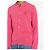 Comme Des Garcons Maglione a girocollo doppio bordeaux con emblema AX - vista 6