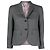 Thom Browne Veste de sport en laine sergé à emmanchures hautes Marron - vue 4