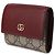Gucci Bi-Color Mini Wallet Braun - Ansicht 4