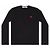 Comme Des Garcons Langarm-T-Shirt mit kleinem Herz-Patch AX Schwarz - Ansicht 5