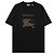 Burberry Baumwoll-T-Shirt Schwarz - Ansicht 3