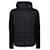 Moncler Felpa con cappuccio e zip con logo a patch Nero  - vista 1