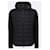 Moncler Felpa con cappuccio e zip con logo a patch Nero  - vista 4