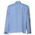 Marni Camicia in popeline organico blu con zip - vista 5