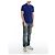 Ralph Lauren Slim Fit Mesh Poloshirt Blau - Ansicht 5