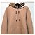 Burberry Sudadera de algodón con capucha y mangas largas con ribete a cuadros Castaño - vista 4