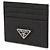 Prada Leather Card Wallet Black - view 4