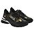 Versace Sneakers Trail Track Couture con Catena Nero - vista 4