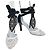 Valentino Riemenschuhe Weiß