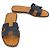 Pantofole Hermès Oran Marrone
