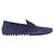 Tod's Mocassini da guida in scamosciato Blu - vista 3