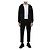 Prada Dreiecks Nylon Gabardine Wolljacke - Ansicht 6
