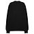 Comme Des Garcons Cardigan mit doppeltem rotem Herz-Patch Schwarz - Ansicht 4