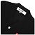 Comme Des Garcons Cardigan mit doppeltem rotem Herz-Patch Schwarz - Ansicht 5