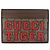 Gucci Portafoglio in pelle con stampa tigre Marrone